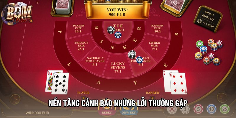 Nền tảng cảnh báo những lỗi thường gặp Nền tảng cảnh báo những lỗi thường gặp
