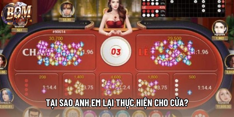 Tại sao anh em lại thực hiện cho cửa? Tại sao anh em lại thực hiện cho cửa?